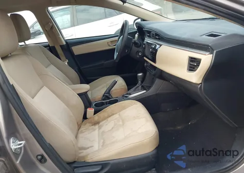 2014 Toyota Corolla Le Eco из США, поврежденный, VIN 2T1BPRHE5EC201608